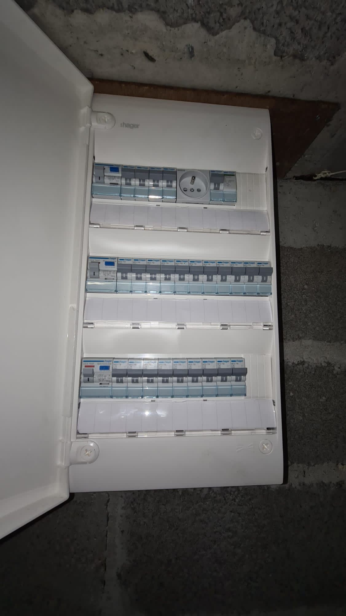 Un tout nouveau tableau électrique