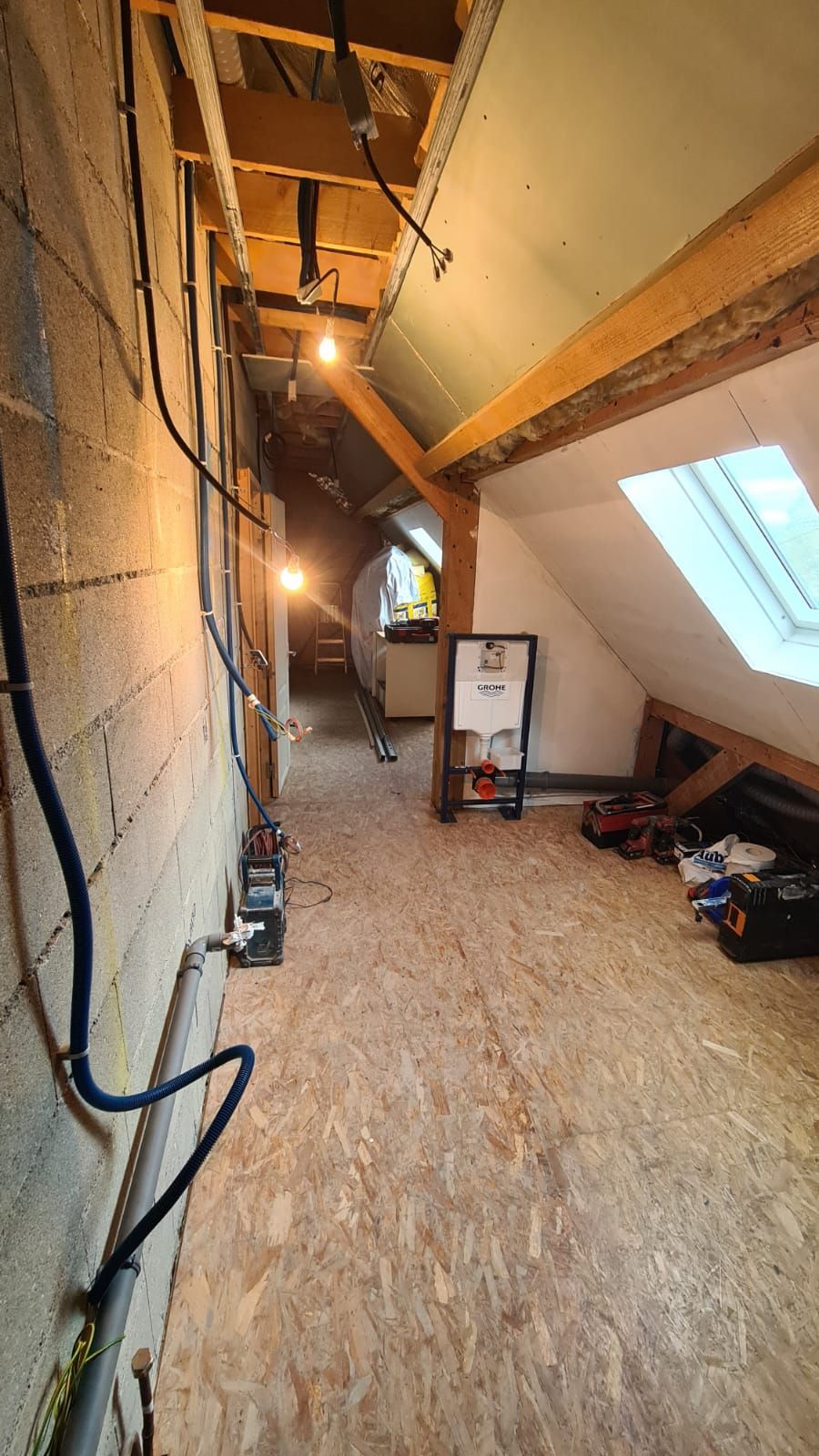 Des câbles électriques