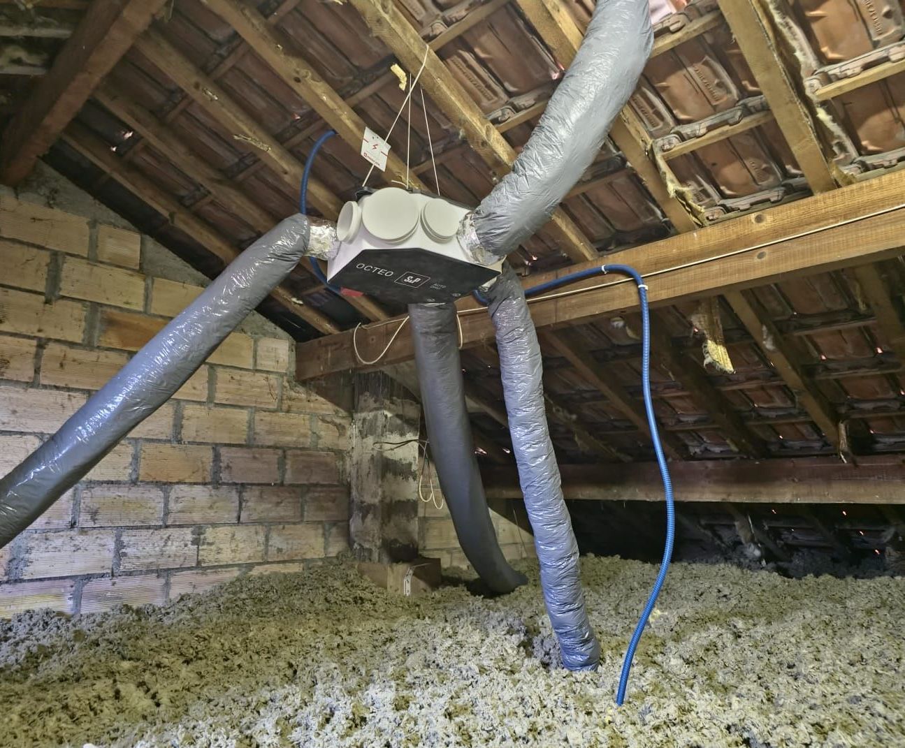 Une unité de VMI dans des combles