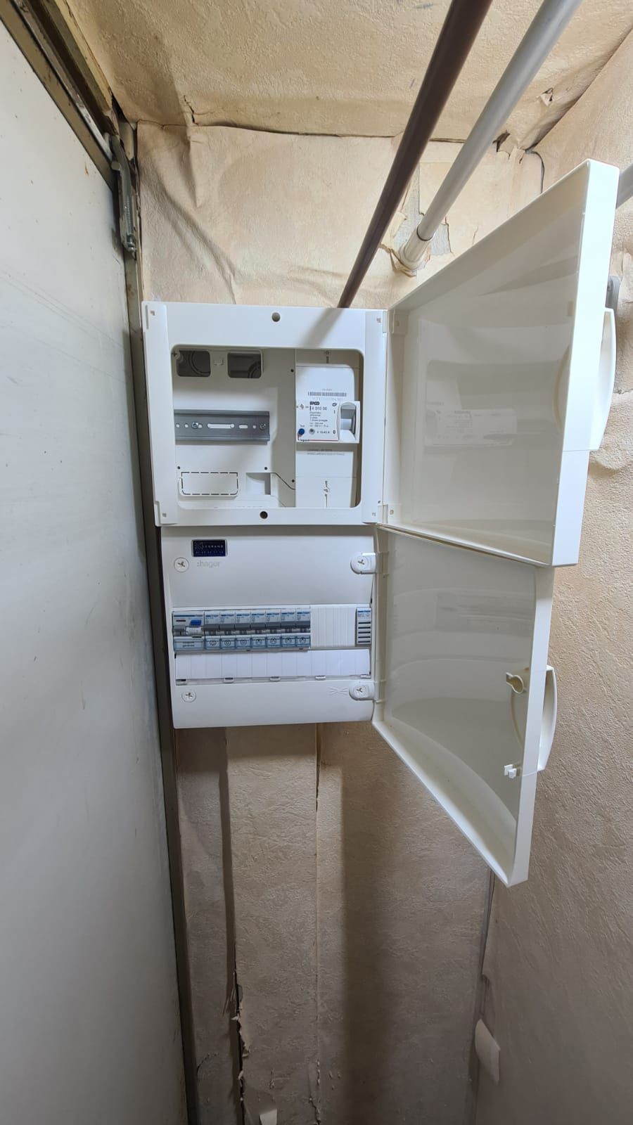 Un double tableau électrique