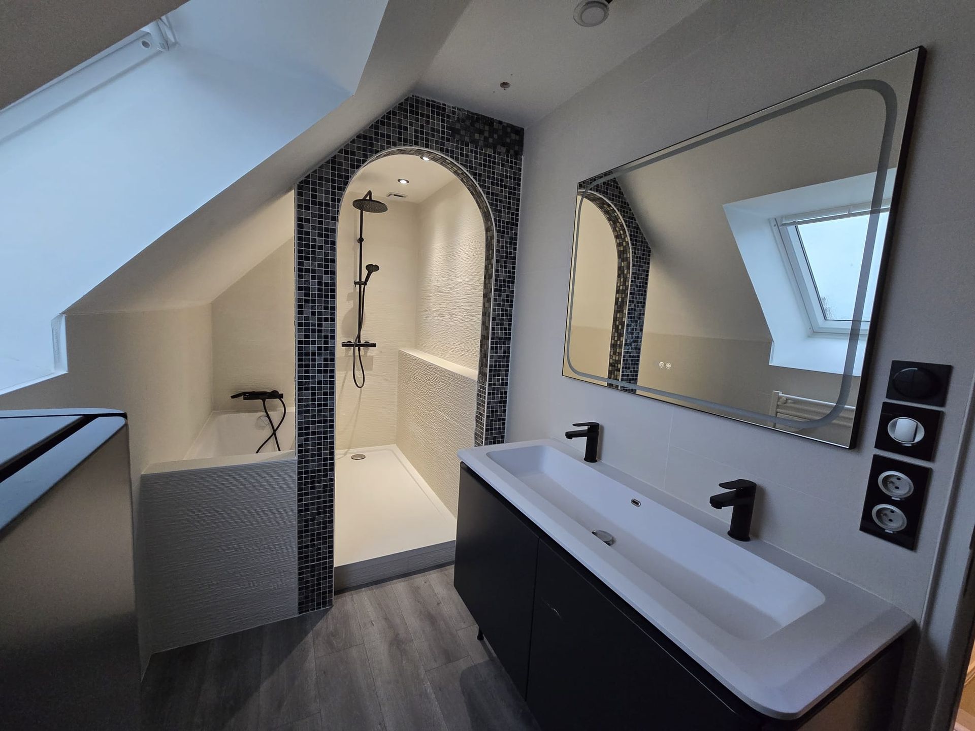 Une salle de bains toute neuve