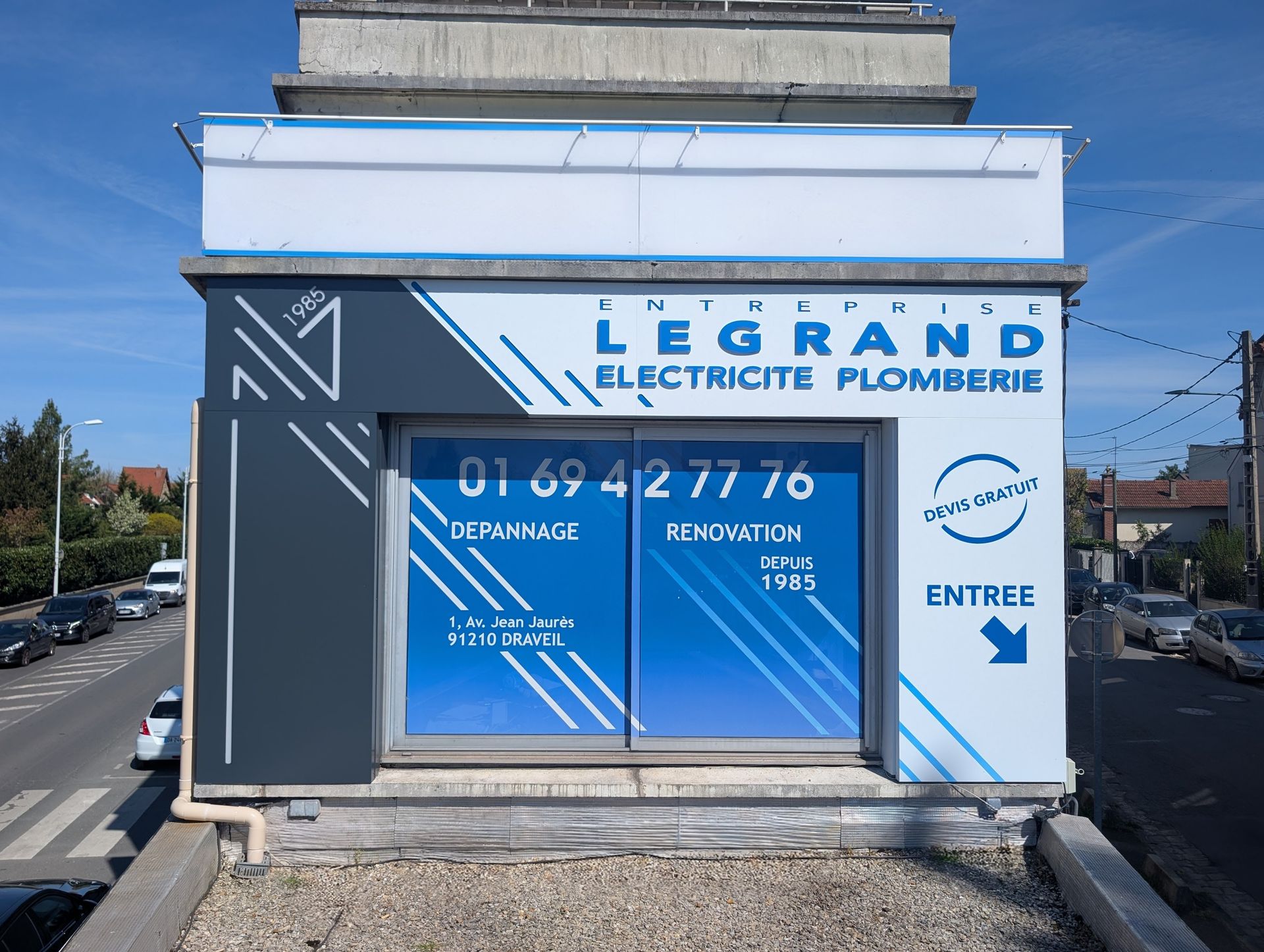 Façade de l'Entreprise Legrand