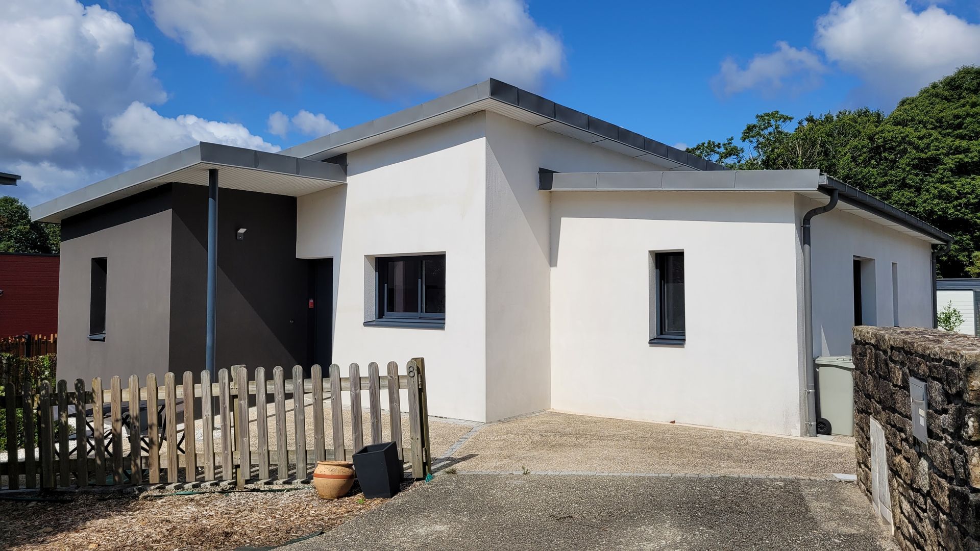 Livraison de maison individuelle