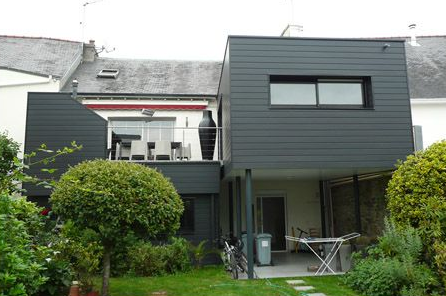 Agrandissement de maison avec une extension