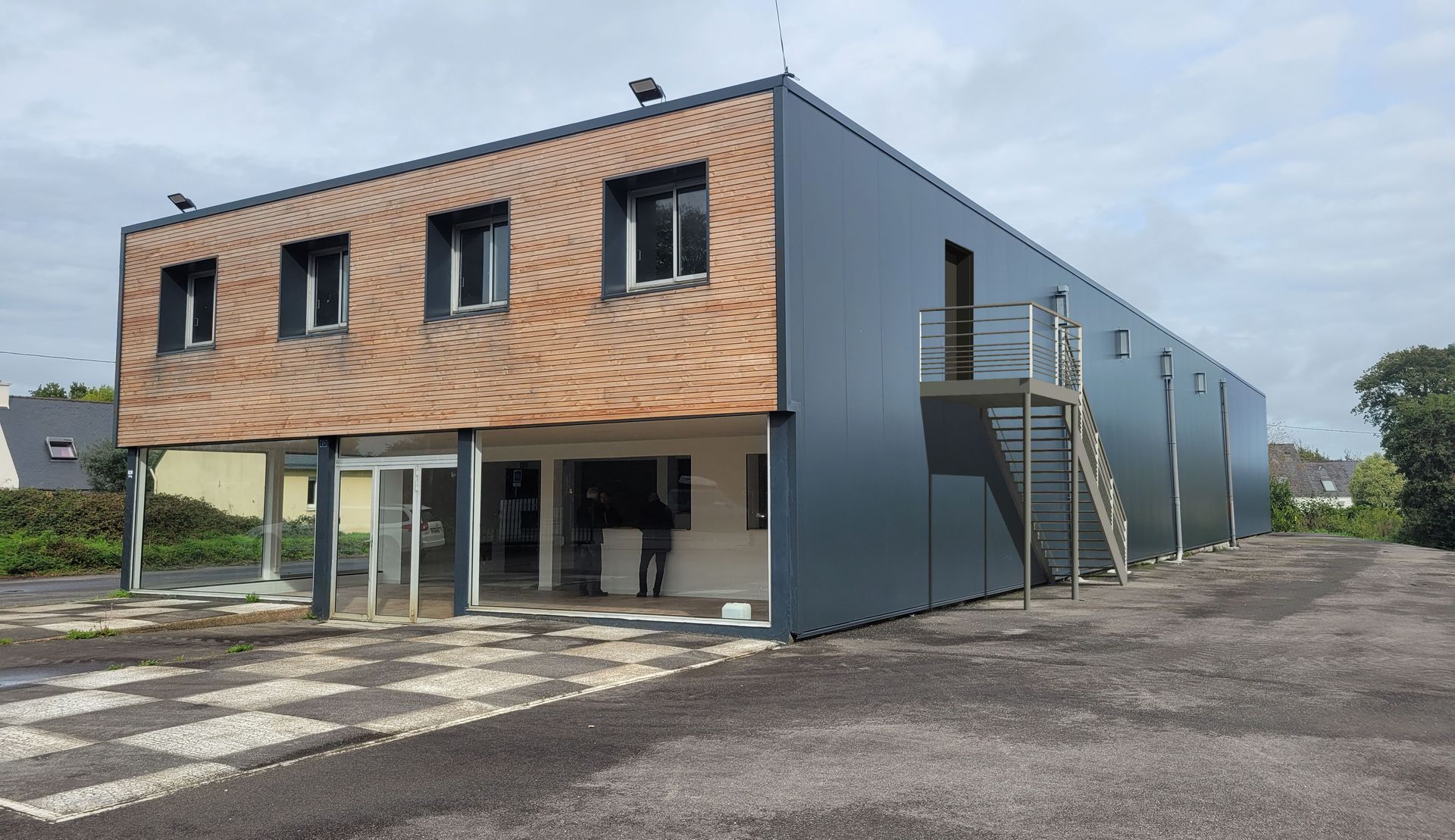 Transformation d'un bâtiment commercial
