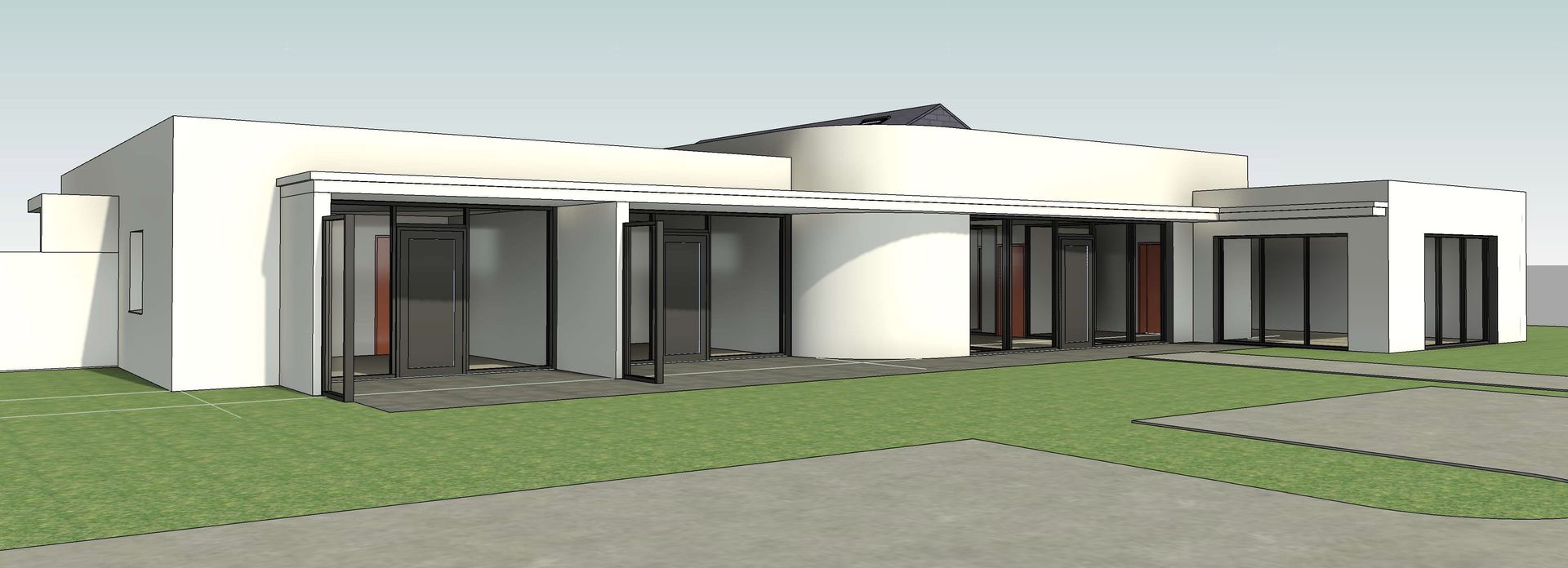 Rendu 3D pour un espace commercial