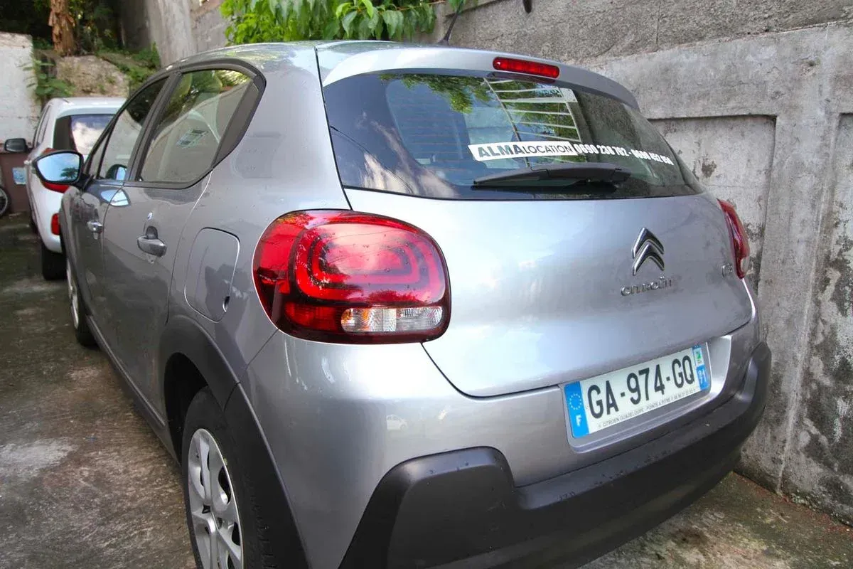 Citroën vue de dos