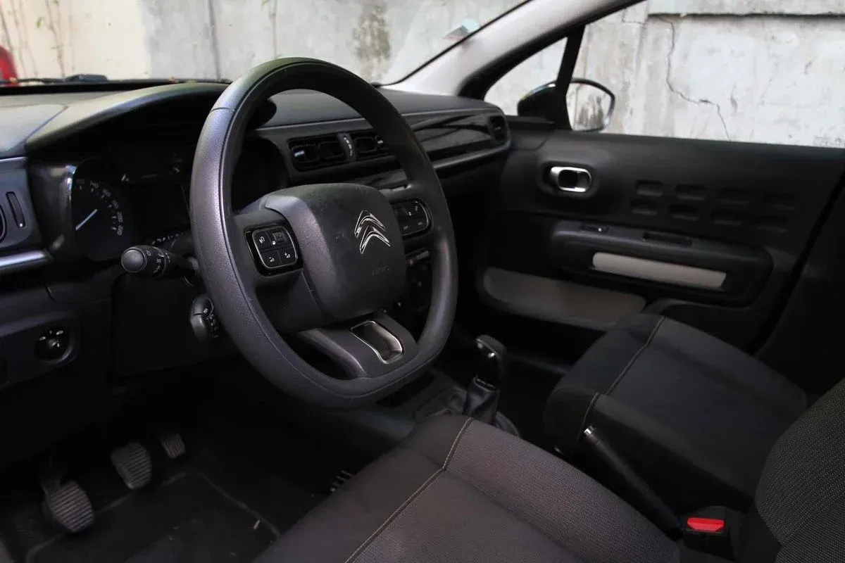 Intérieur d'une voiture