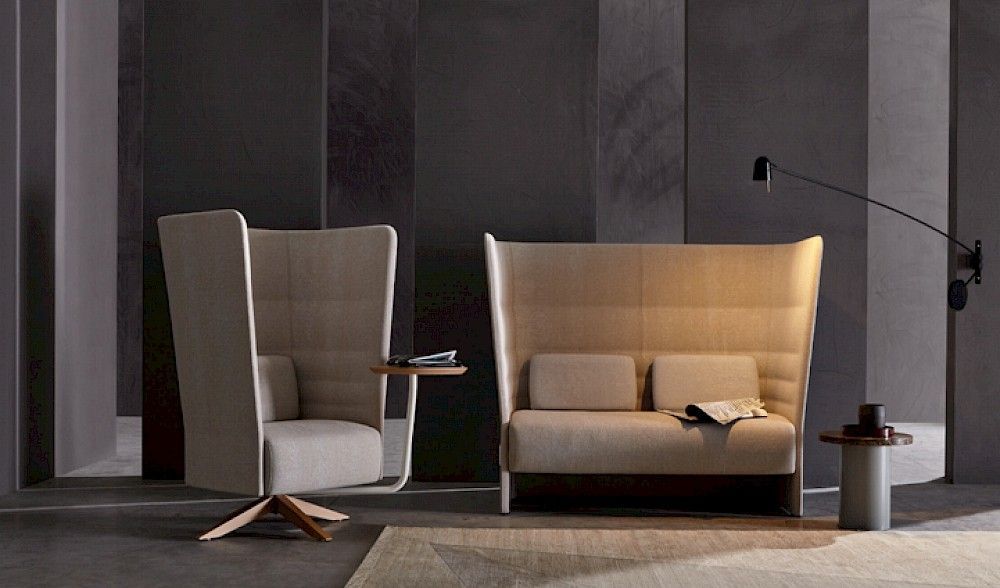 Fauteuils design en tissu