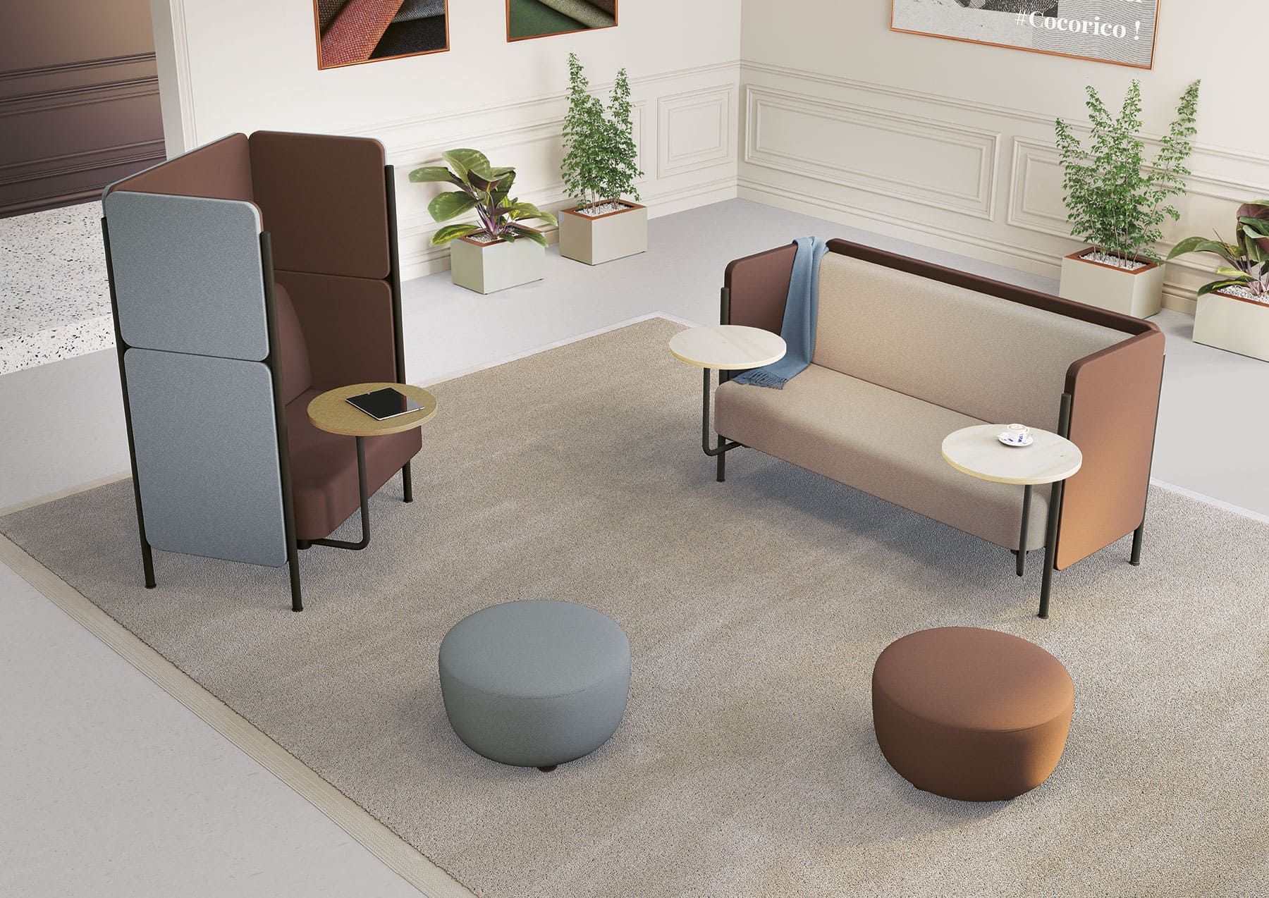 Canapés design pour confort au bureau