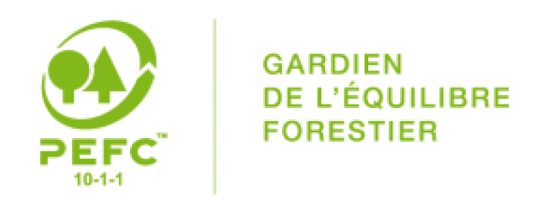 Logo PEFC - gardien de l'équilibre forestier