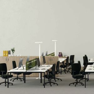 Bureaux partagés en open space