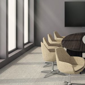 Table de réunion avec fauteuils