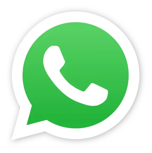 Un ícono verde de WhatsApp con un ícono de teléfono blanco dentro.