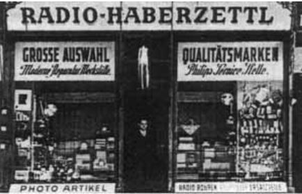 1930 erste Geschäft haberzettl