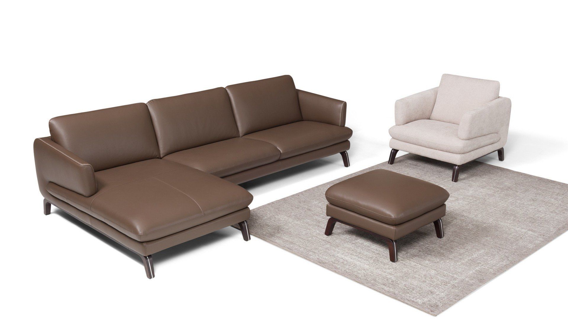 Salon complet en cuir