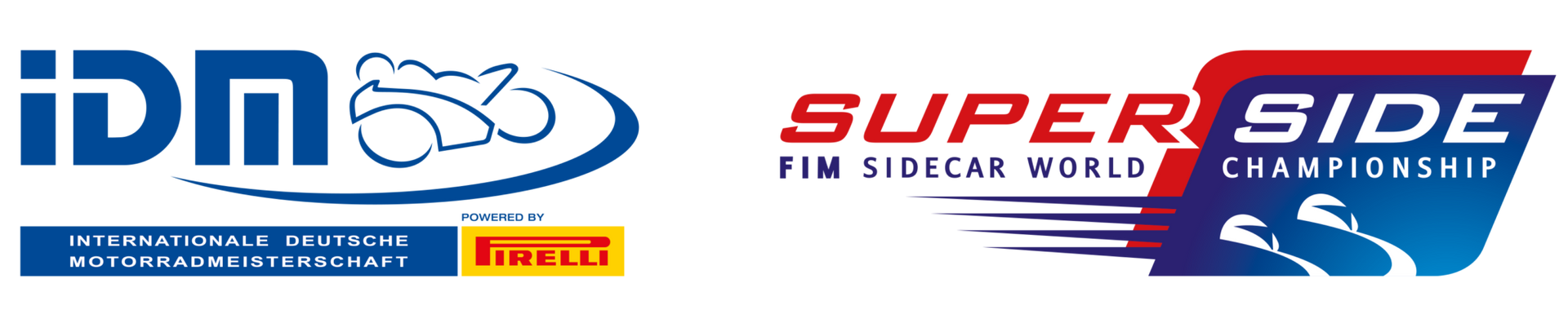 ein Logo für die Super-Seitenflossen-Seitenwagen-Weltmeisterschaft