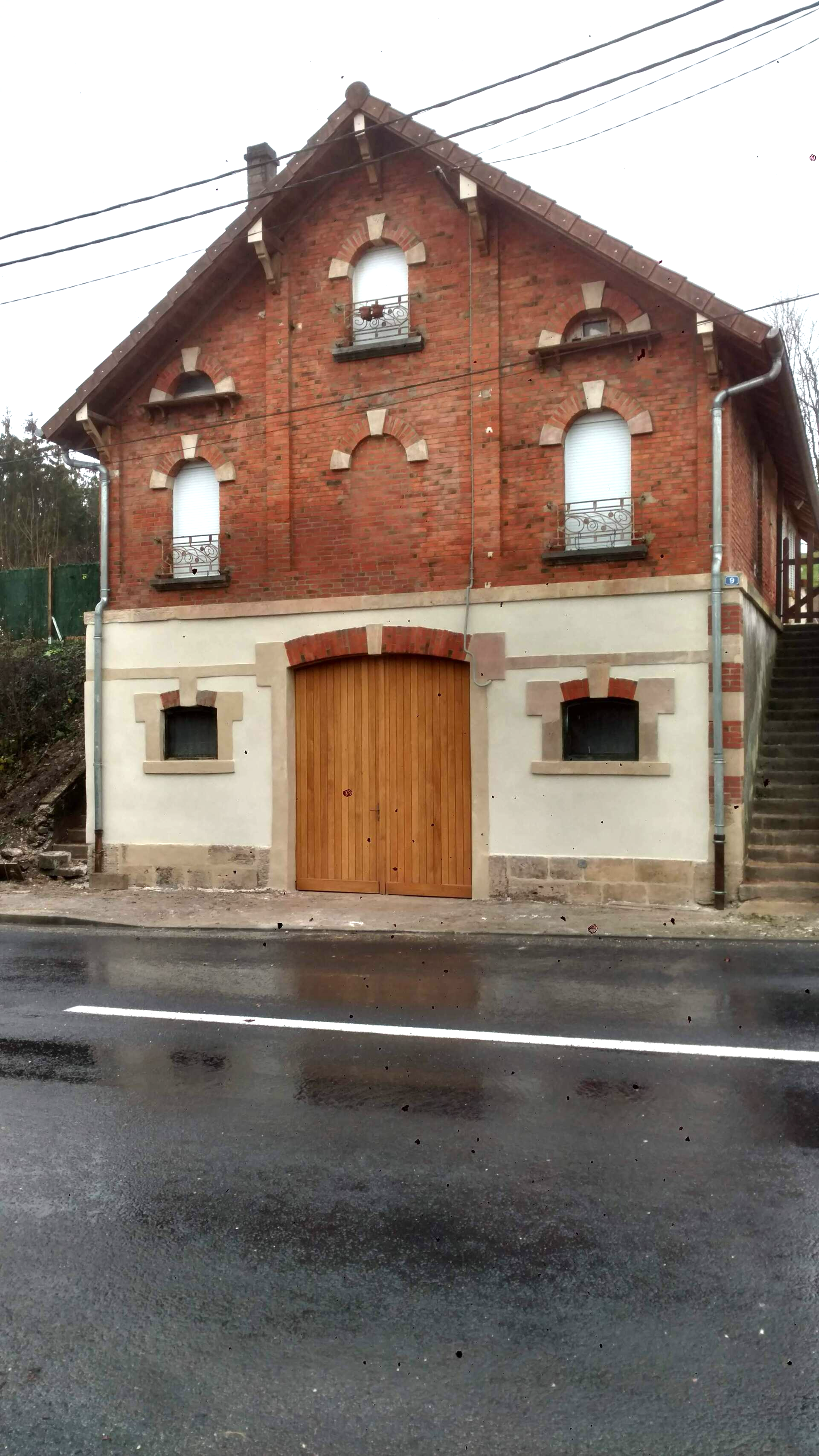 Maison en brique