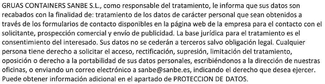 Una imagen borrosa de texto en español sobre un fondo blanco