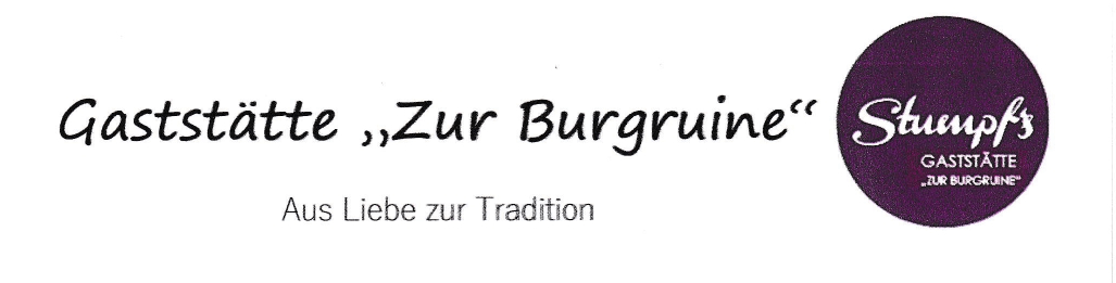 Gaststätte zur Burgruine Logo