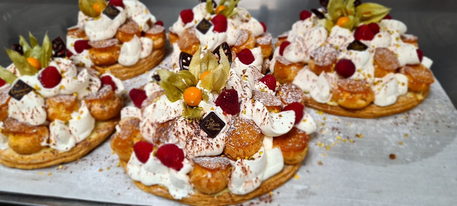 Pâtisseries fruitées