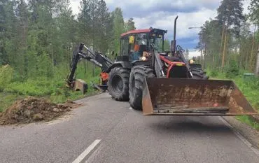 kaivujakaapeliurakointi