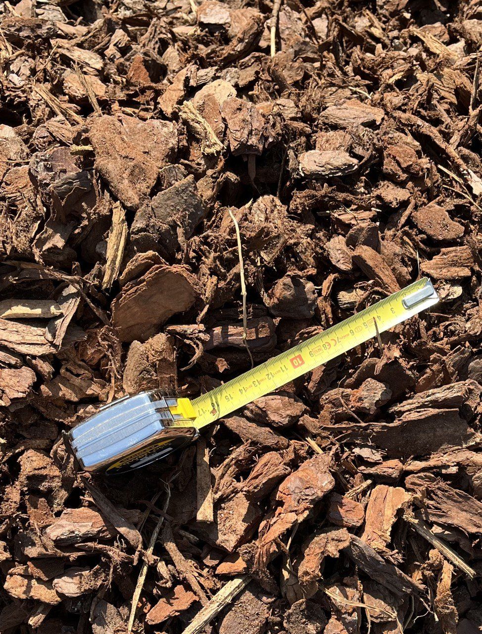 Écorces big bag, mesure