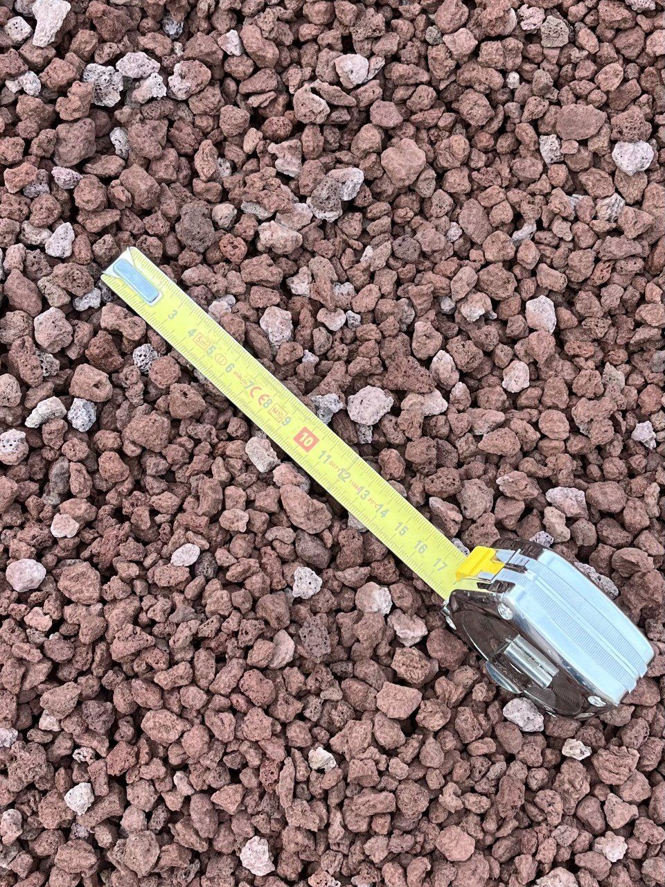 Pouzzolane big bag, mesure