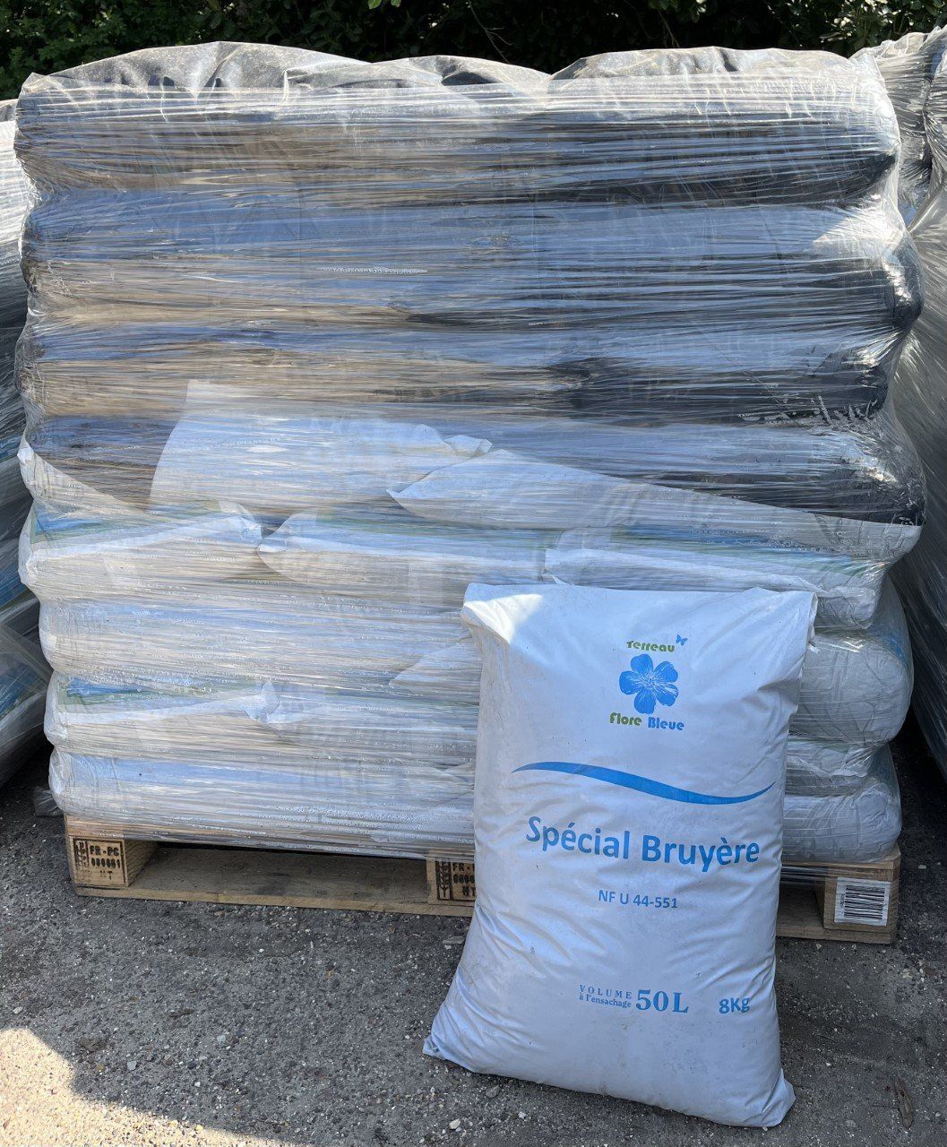 Terreau, terre dite de bruyère