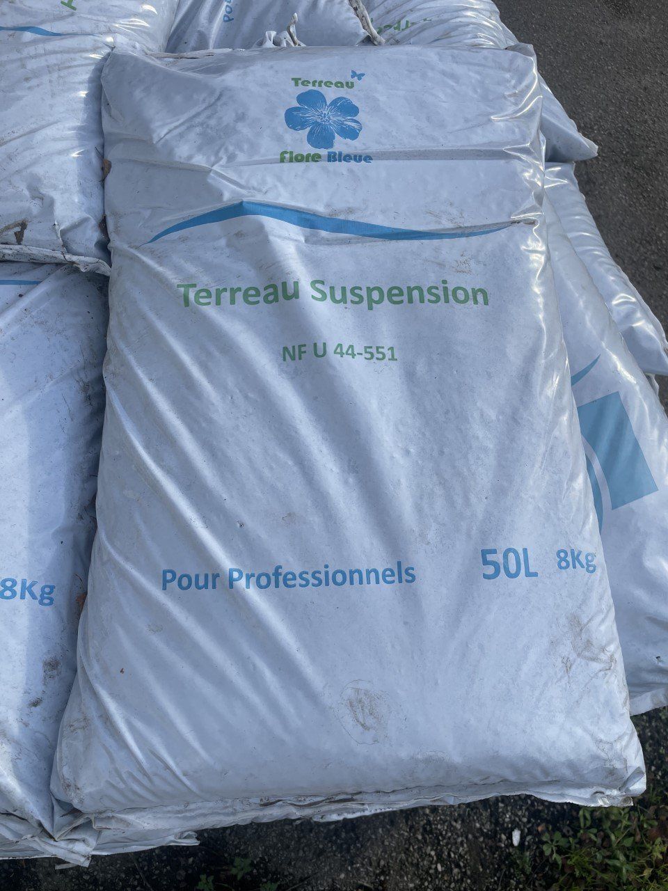 Terreau suspension, unitaire