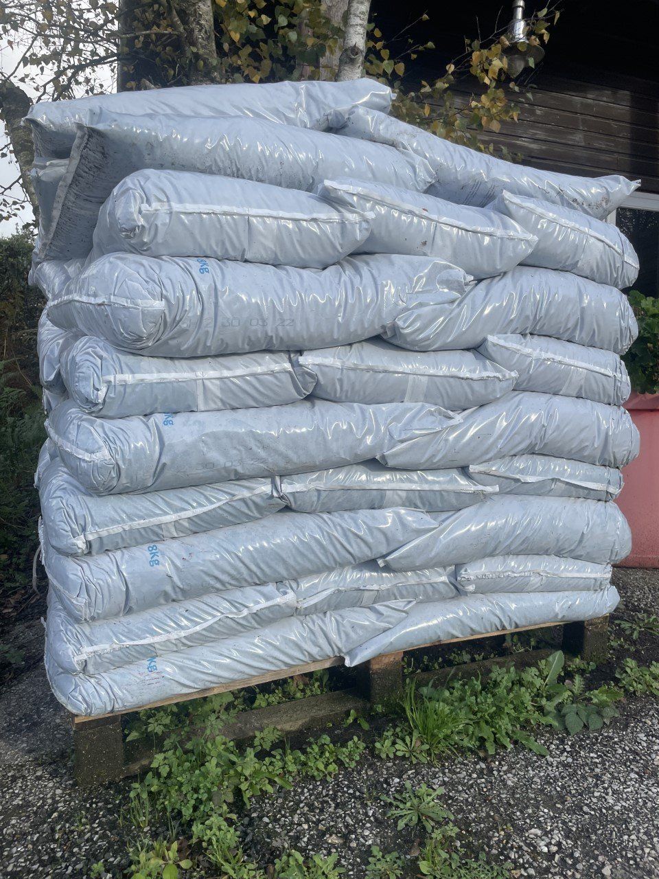 Terreau suspension, sacs