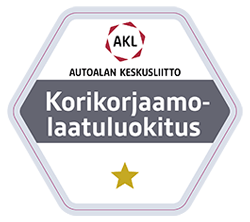 AKL Korikorjaamolaatuluokitus - Automaalaamo P. Oinonen Oy