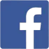 El logotipo de Facebook es un cuadrado azul con una f blanca en el medio.