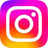 Un logotipo de Instagram colorido con un círculo blanco en el medio.