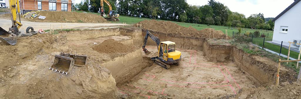 Chantier de terrassement