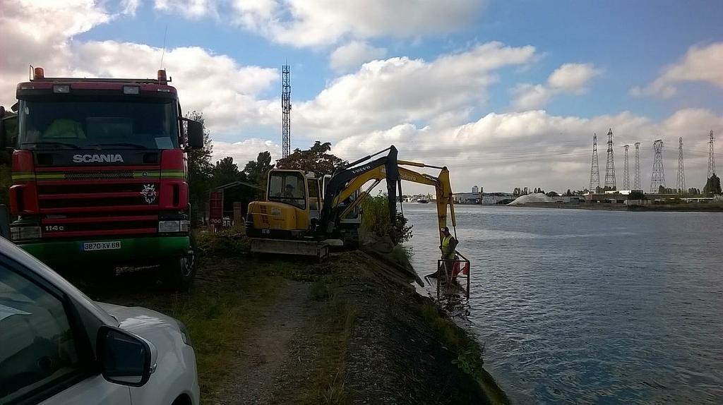 Réparation de berges