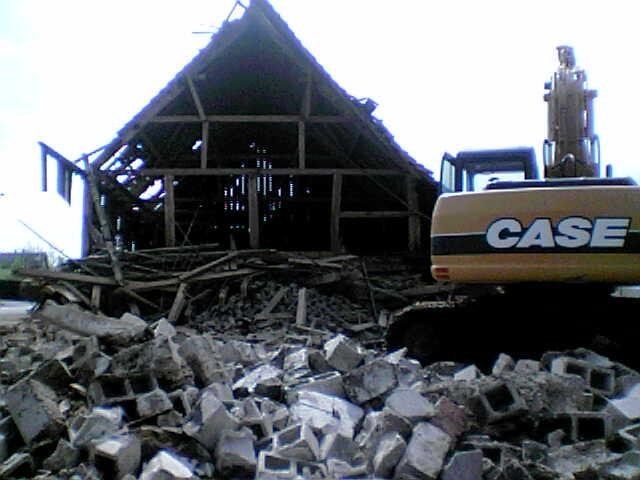 Démolition et évacuation de déchets