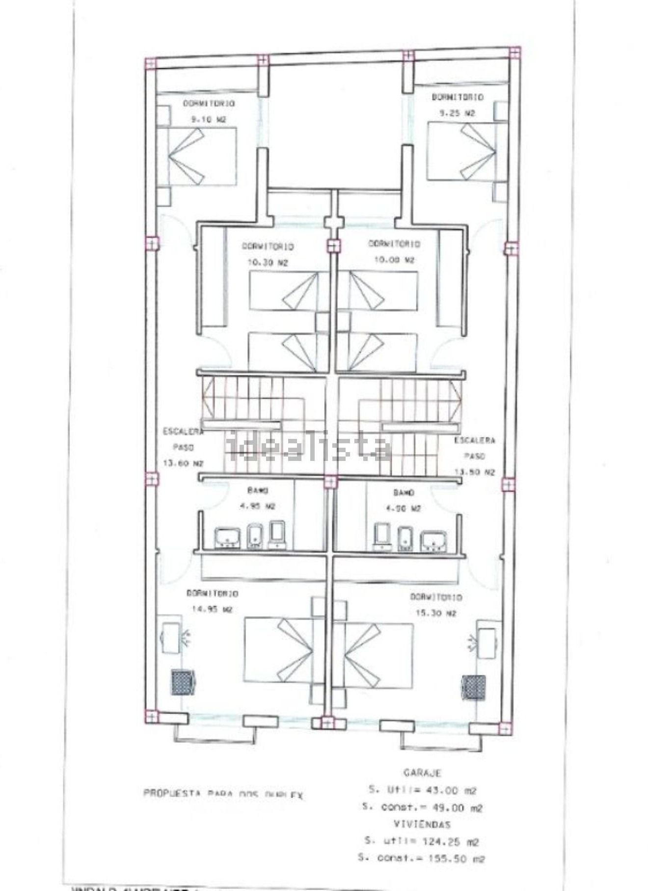 Un plano en blanco y negro de una casa.