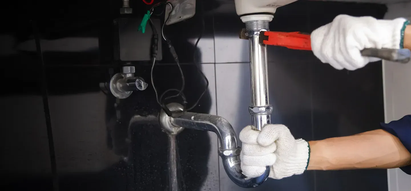 Réparation de fuite d'un évier