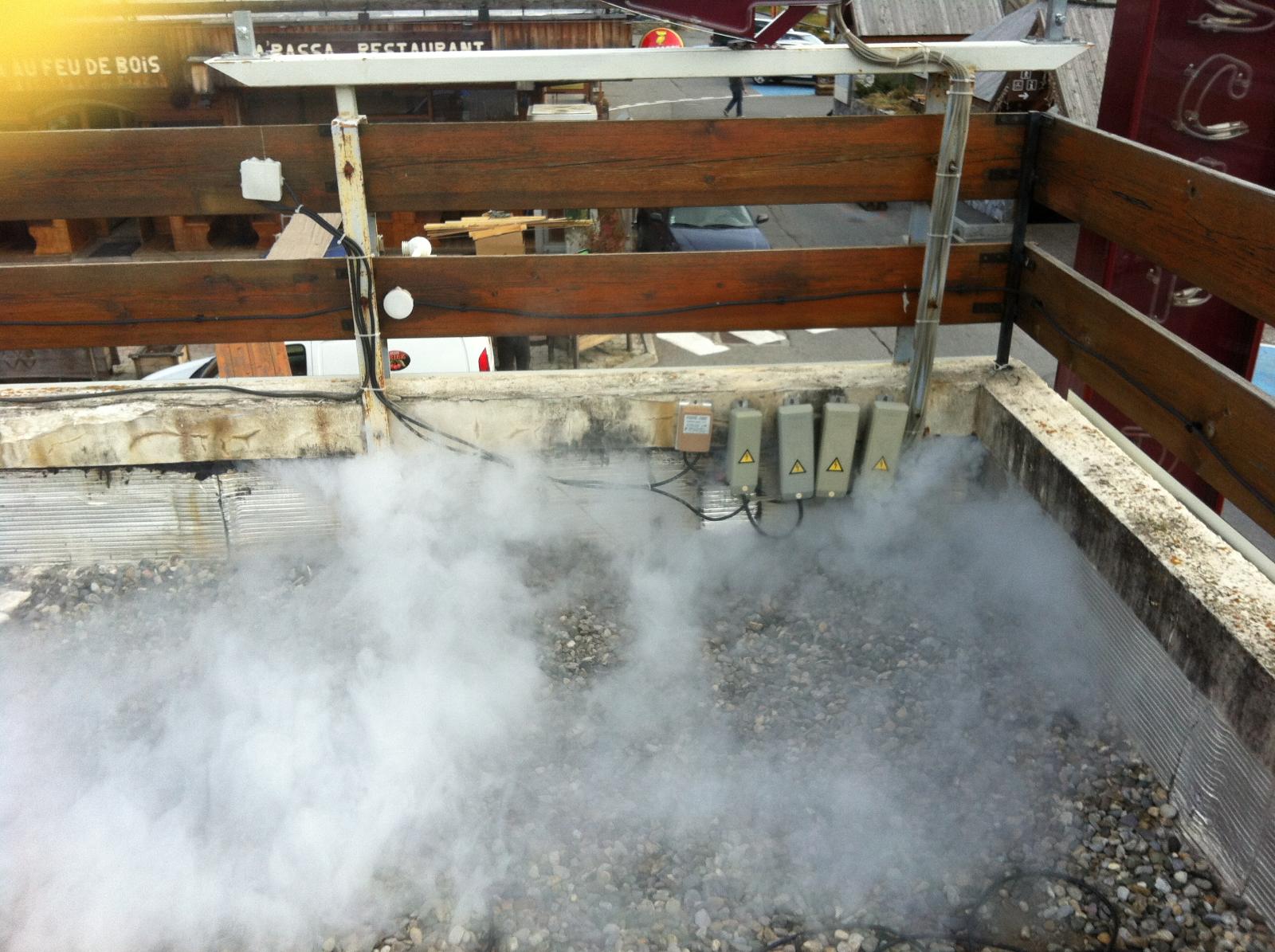 Étanchéité recherche de fuites par fumigène