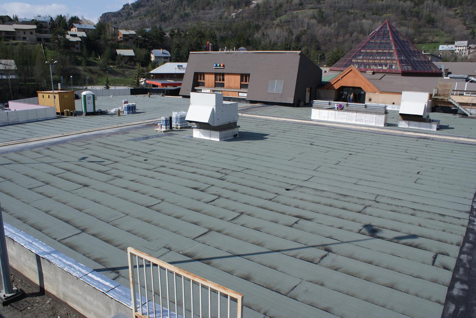Travaux d'étanchéité et isolation de toit terrasse