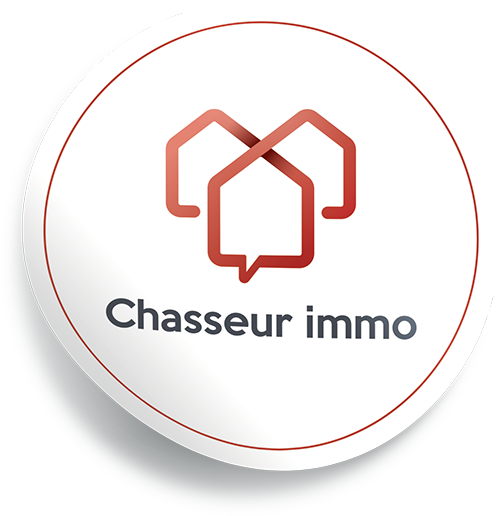 Logo de chasseur immo