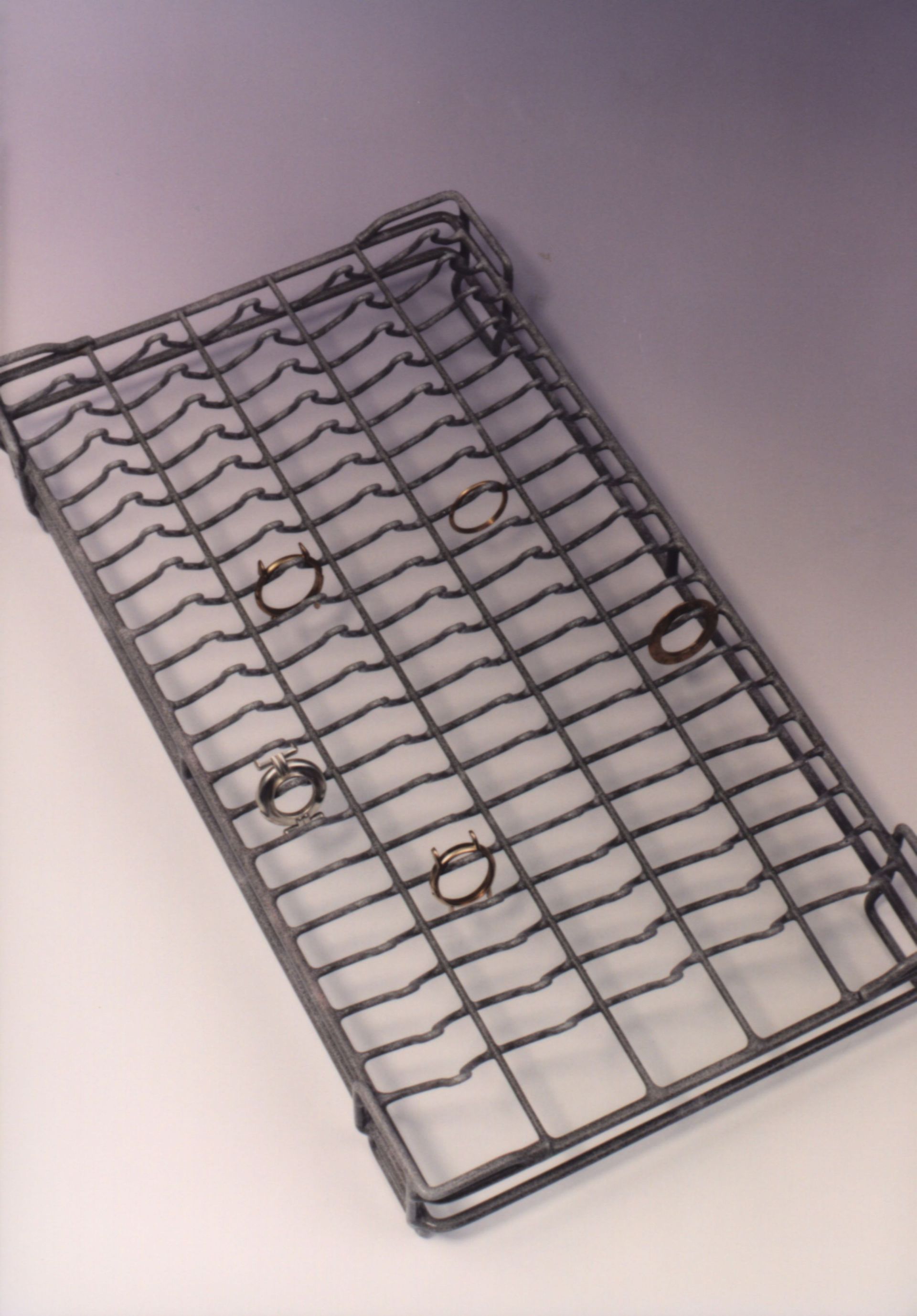 Panier pour carrures, 5 rangs, capacité 100 pces - Sébastien Docourt