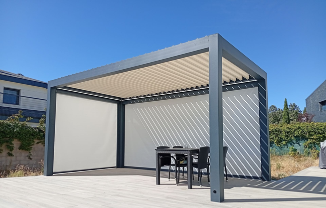 Pérgola Bioclimática de 3 módulos Pergola bioclimatica en Madrid