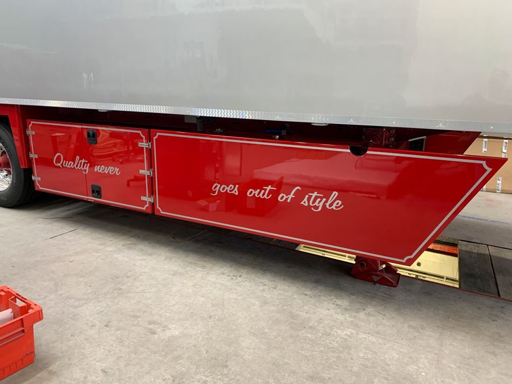 LKW- und Bus-Beschriftung