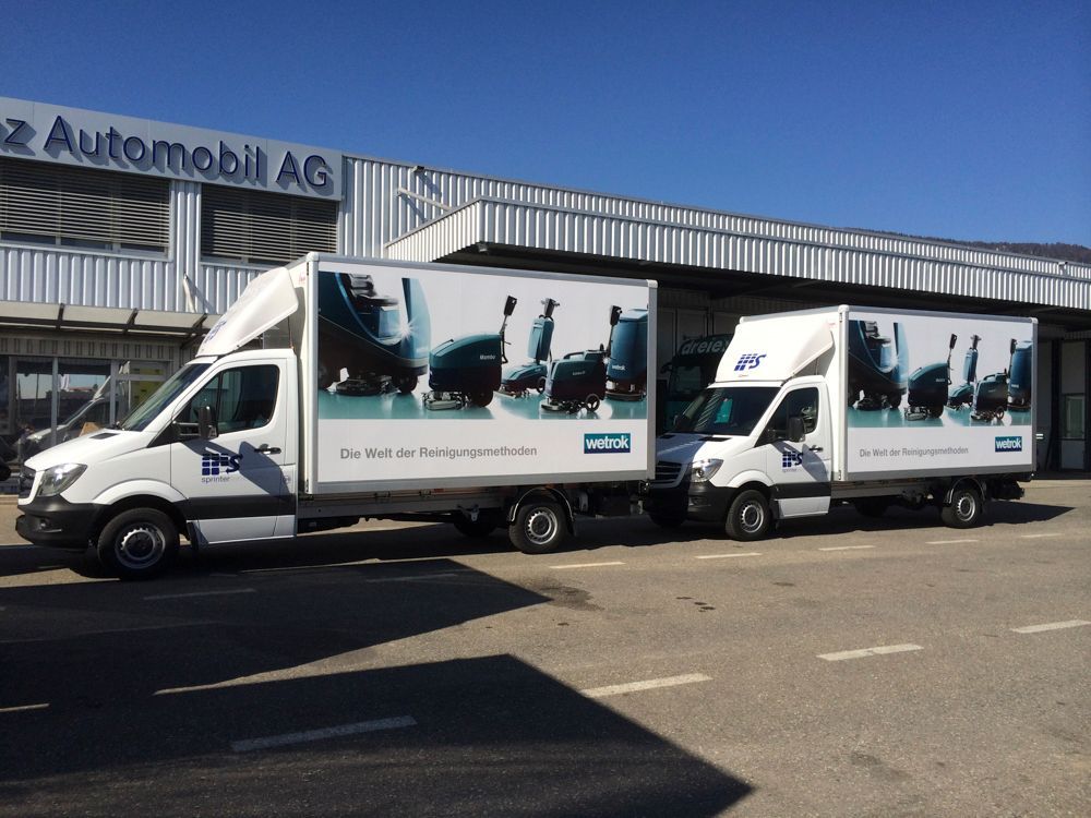 LKW- und Bus-Beschriftung