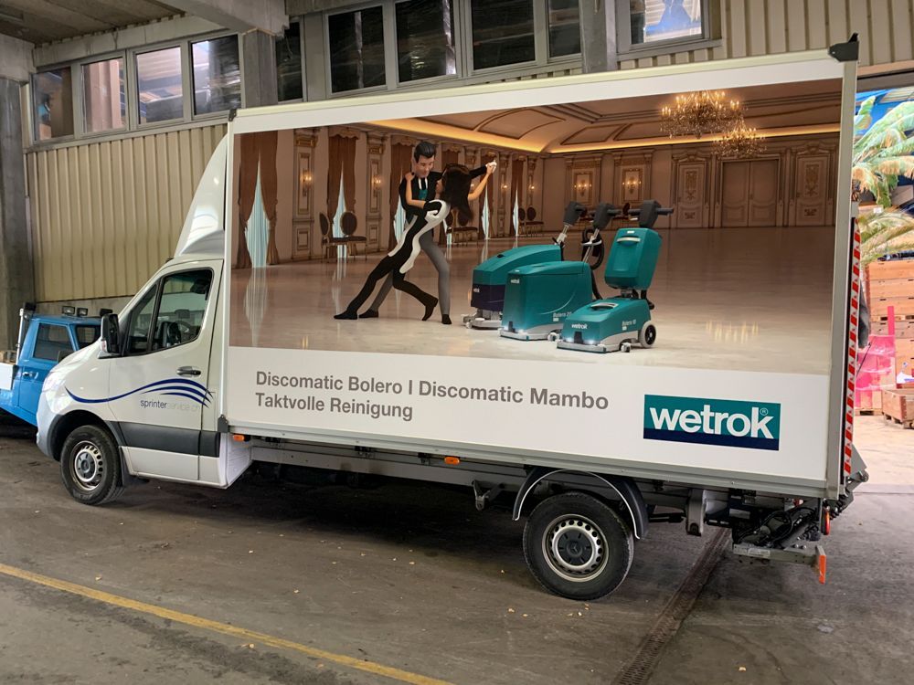 LKW- und Bus-Beschriftung