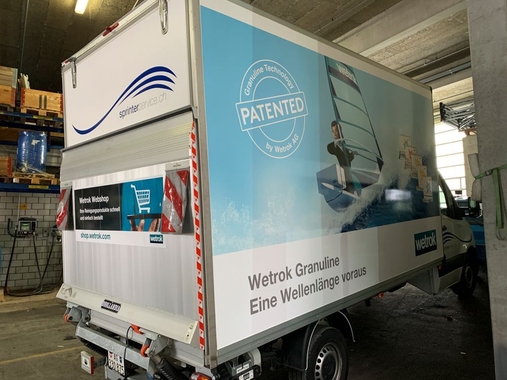 LKW- und Bus-Beschriftung