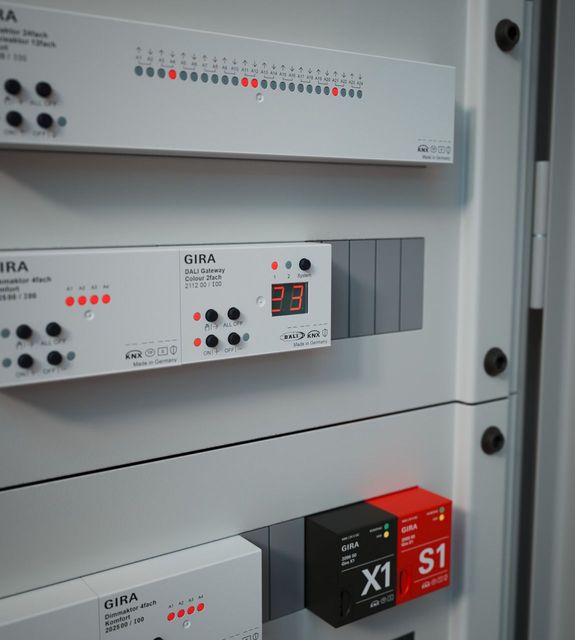 KNX-Dali Gatewate Schaltsystem
