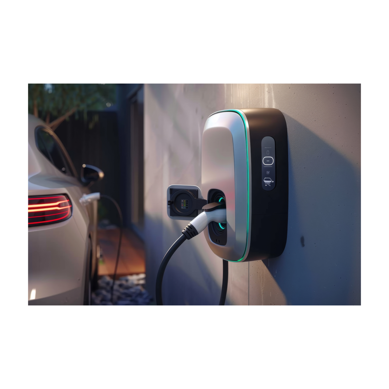 Ladeeinheit mit e-Auto